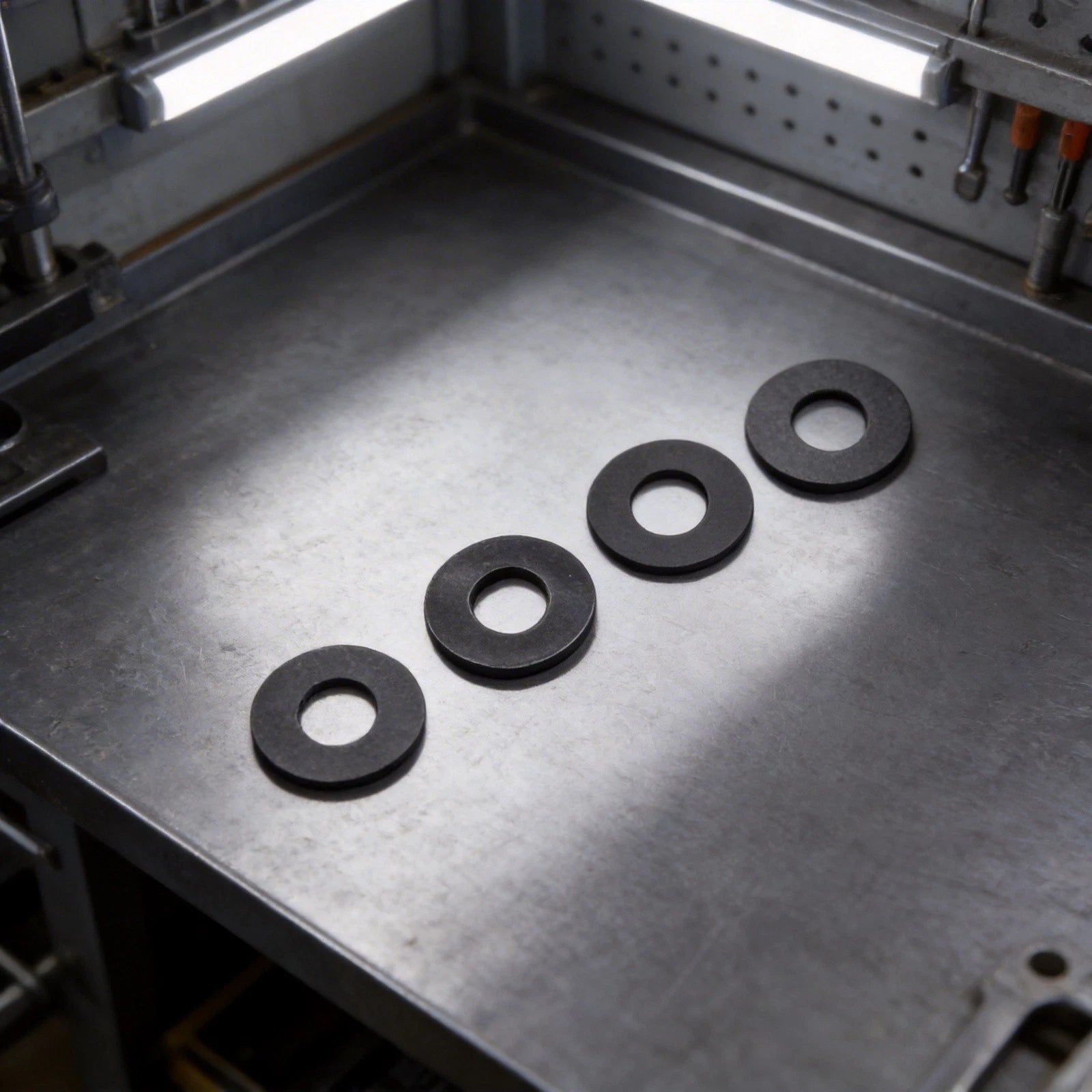 Set of 4 Reel Spool Adjustment Gaskets for 3000 Type Reels