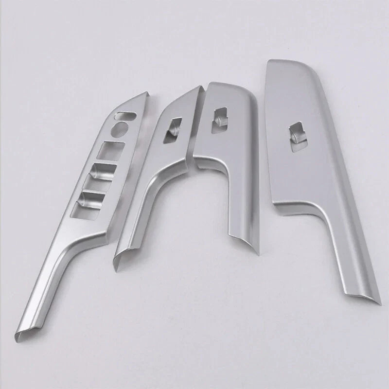 4 x ABS Chrome Window Switch Button for Honda CR-V (2012–2016)