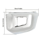 Chrome Front Driver Side Bumper End Cap for Toyota Tundra (2014–2021)