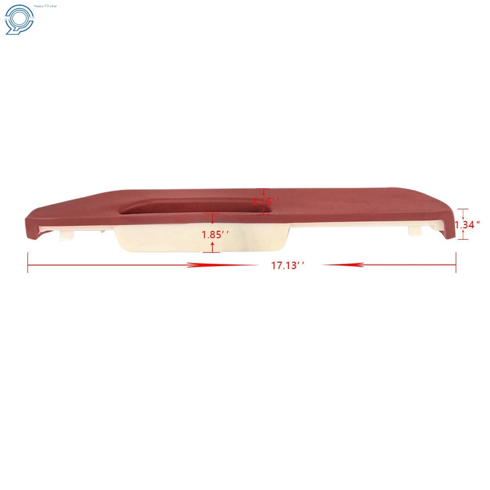 Front Inner Door Armrest Red for Chevrolet GMC (1988-1994)