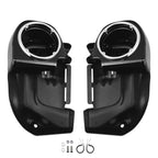 Lower Vented Leg Fairings with 6.5" Speaker Pods for Harley Road Glide (1983–2013)