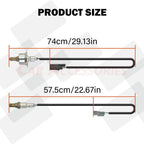 2X Upper Lower Oxygen O2 Sensor for Hyundai Sonata Kia Optima (2016–2019)