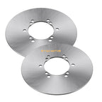 2 Front Brake Disc Rotors for Polaris Trail Boss 350L 4x4 (1990–1993) Xplorer 400 (1995–1998)
