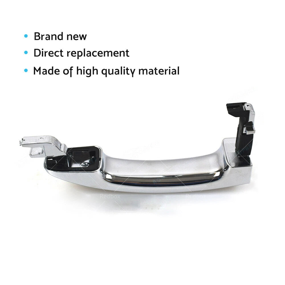 Set of 4 Outer Door Handles Chrome for Ford FG Falcon (2008–2016)