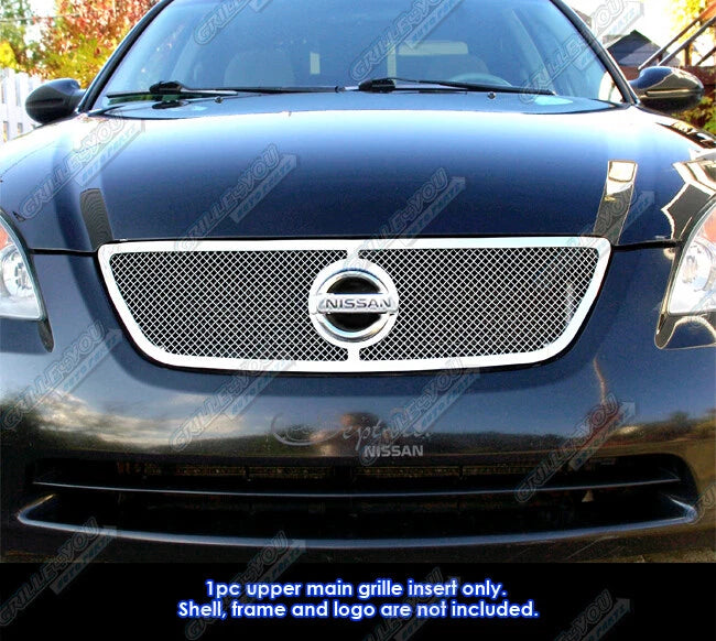 Stainless Steel Mesh Grille Insert for Nissan Altima (2002–2004)