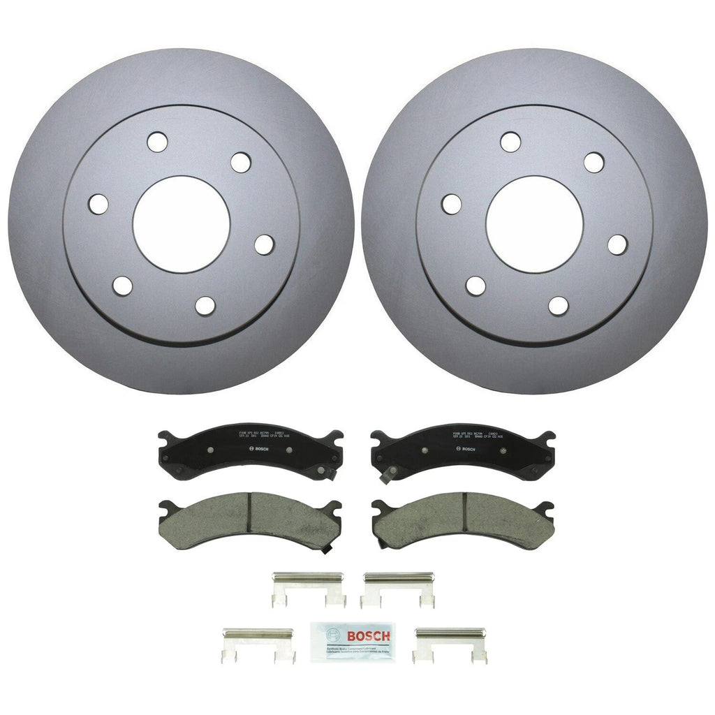 Front Brake Kit with 305mm Rotors & Bosch Ceramic Pads for Silverado Sierra 1500 (2007–2013)