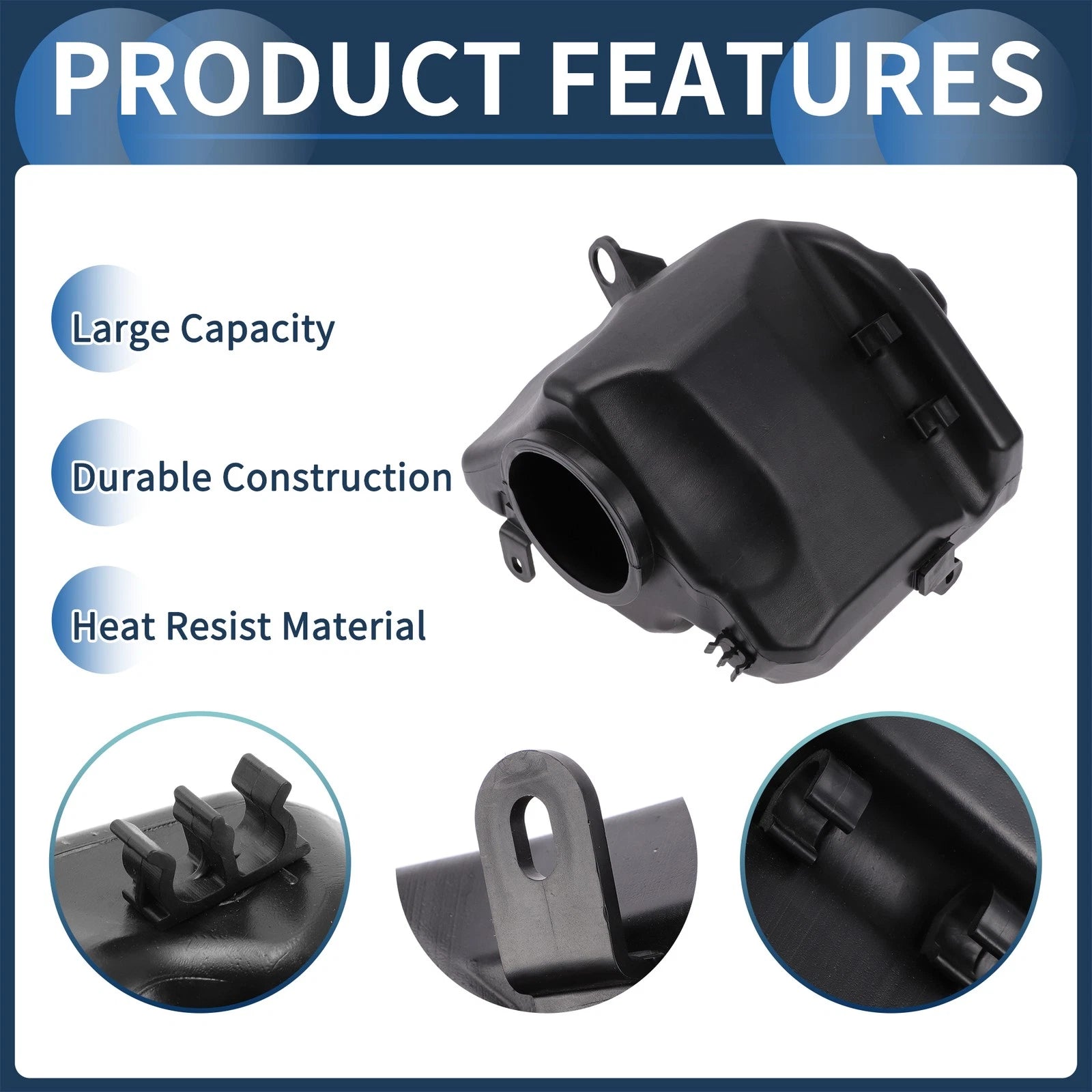 Windshield Washer Reservoir No.A2228690420 for Mercedes Benz S63 S550 (2014–2020)