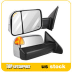 Chrome Towing Mirrors for Dodge (2002–2008)