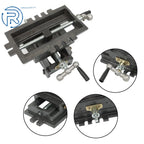 2" Cross Drill Press Vise for Heavy Machine Slide Metal Milling 