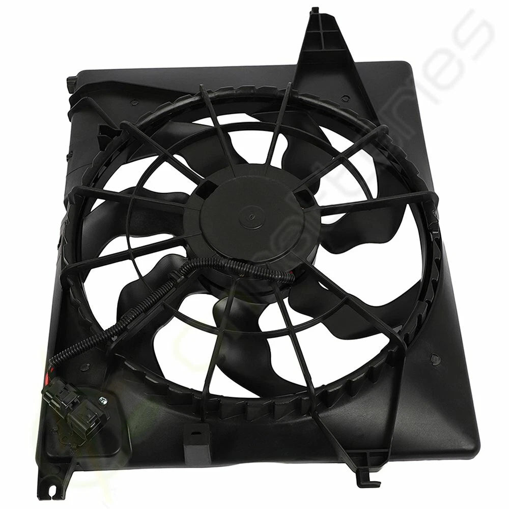 Electric AC Cooling Fan for Hyundai Santa Fe (2010–2012) & Kia Sorento (2011–2013)