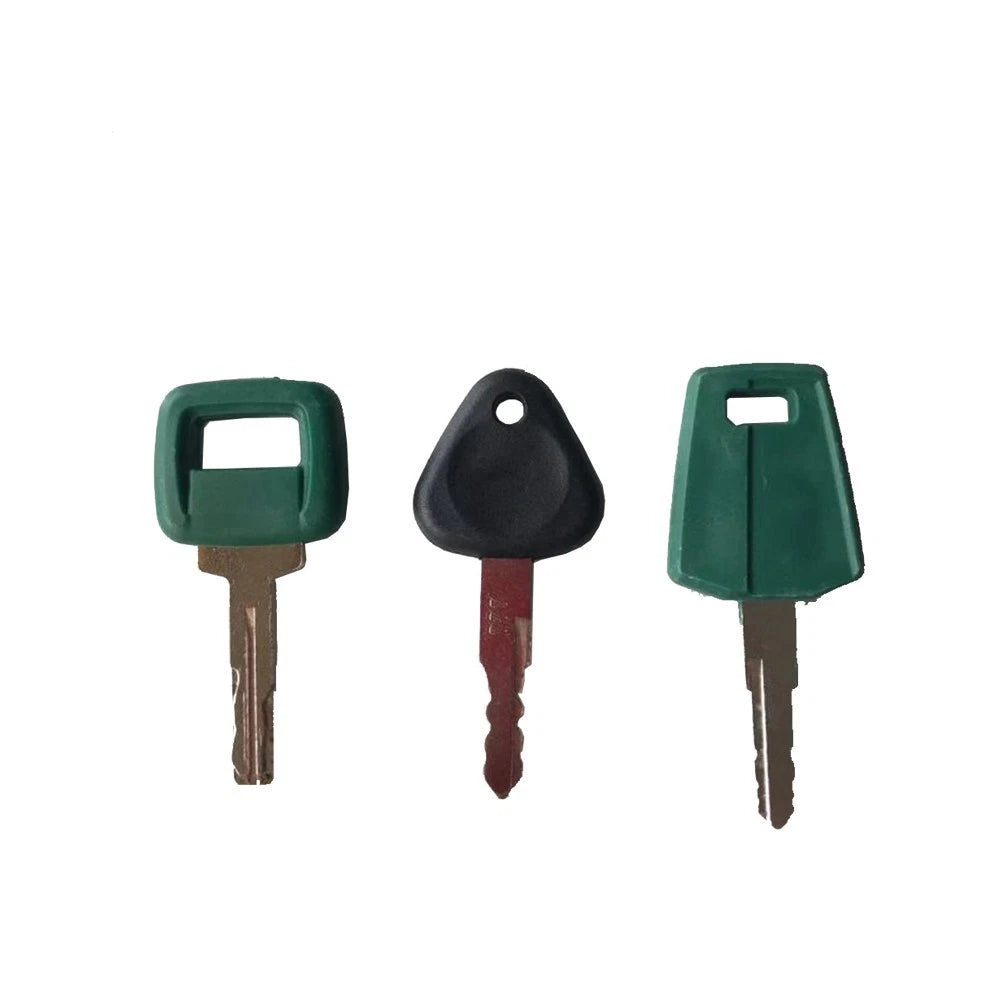 3X Ignition Key Set for Volvo Excavator Truck (Heavy Equipment)