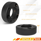 2X Aluminum 2.5" Leveling Front Strut Top Mount Lift Spacers for Ford F-150 (2004–2017)