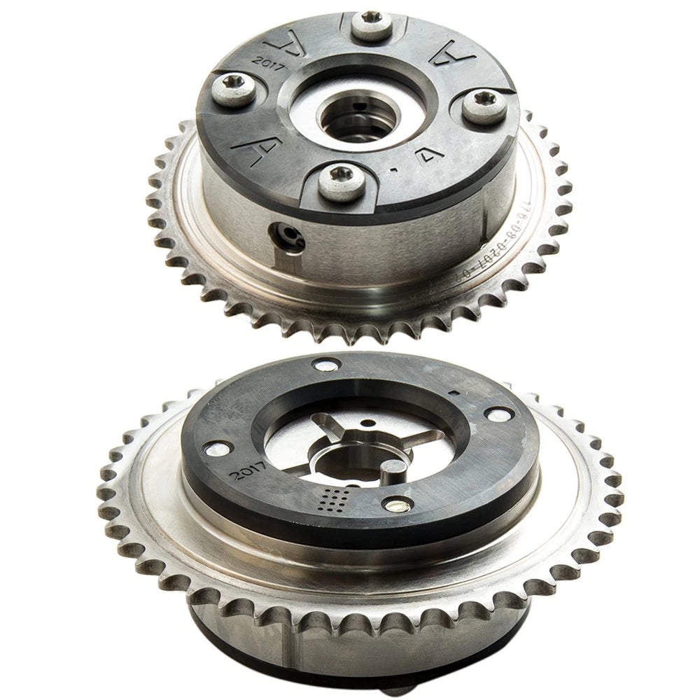 Intake Camshaft + Exhaust Adjuster Actuator VVT Gear Set for Mercedes M271 (W203)