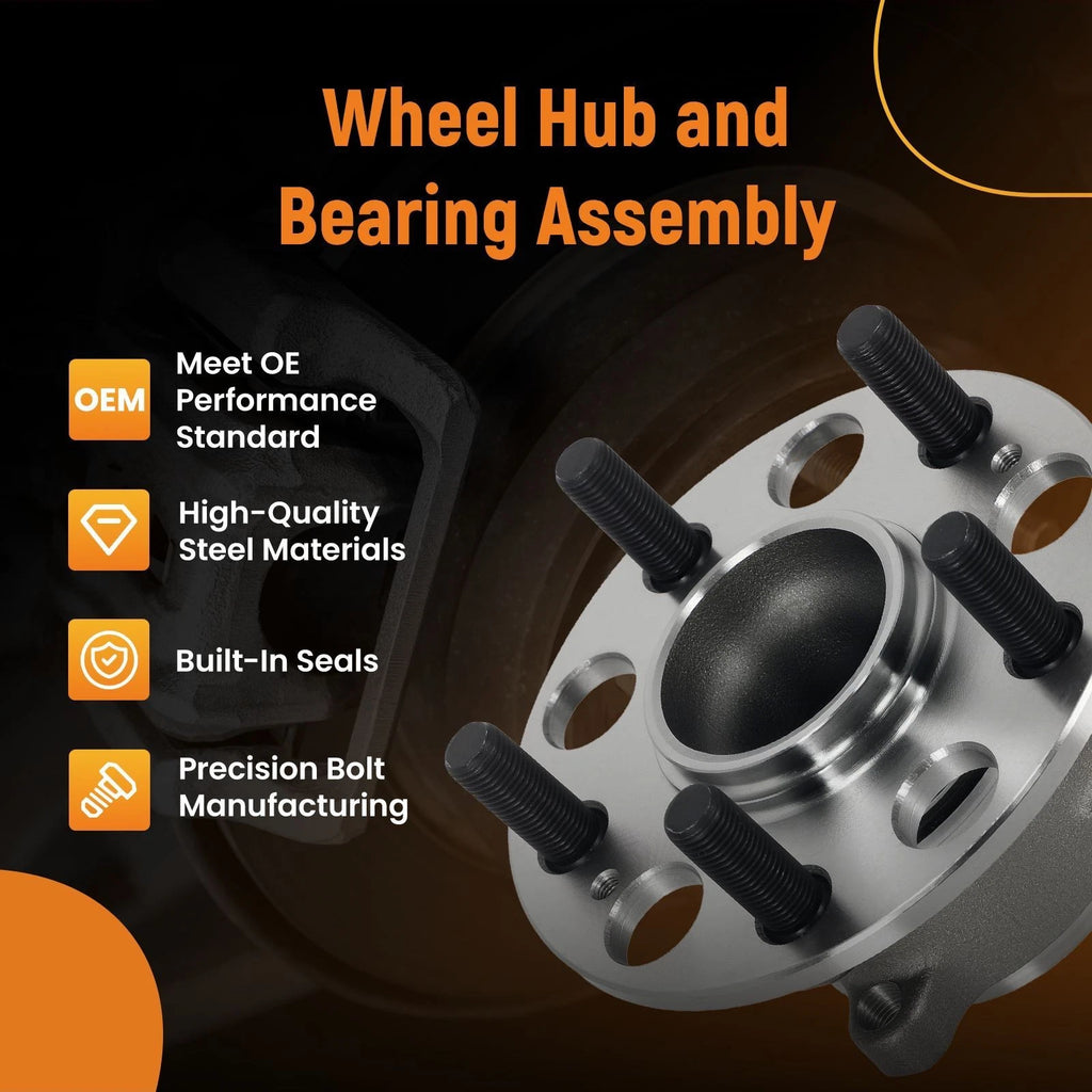 Rear Wheel Hub Assembly for Acura TL FWD (2009–2014)