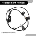 ABS Wheel Speed Sensor No. 95670-2C800 for Hyundai Tiburon (2003–2008)