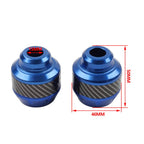 Silver Front Fork Frame Sliders for Motorcycle Crash Protection