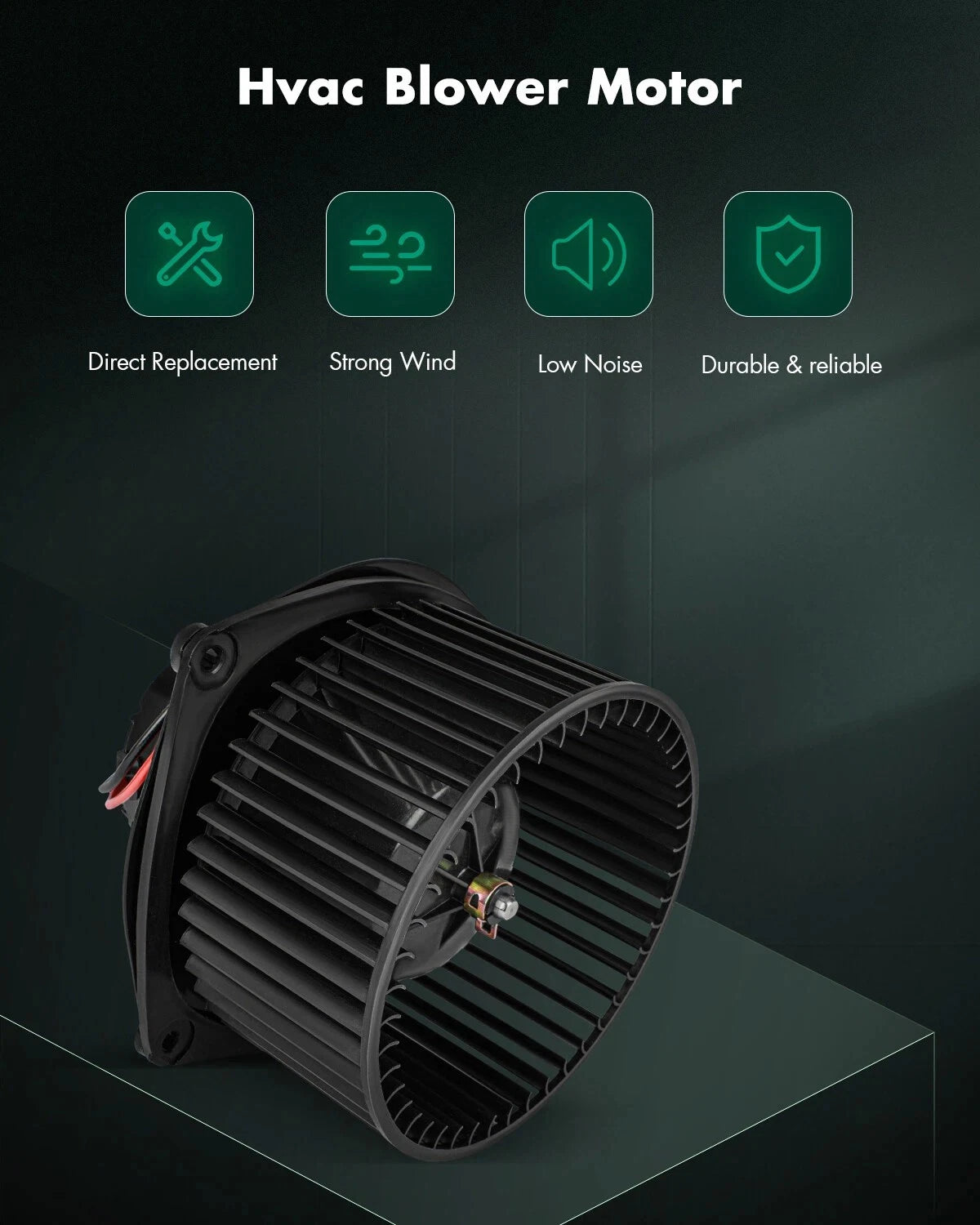 HVAC Heater Blower Motor with Fan for Dodge Ram 1500 2500 Van (1996–2003) 700102