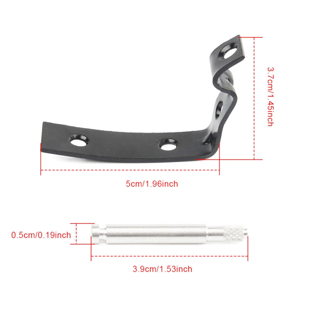 Glove Box Lid Hinge Repair Kit for Audi A4 S4 RS4 B6 B7 (2001–2008)