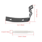 Glove Box Lid Hinge Repair Kit for Audi A4 S4 RS4 B6 B7 (2001–2008)