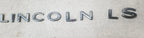 Trunk Emblem Badge for Lincoln LS (2003–2006)
