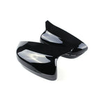 Gloss Black Wing Mirror Cap Cover for BMW 3-Series & 5-Series (2019–2024)