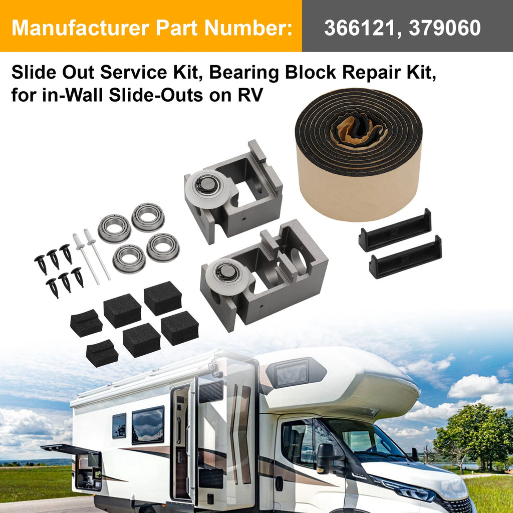 RV Standard Rack Repair Kit for RV Slide-Out System
