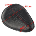 Motor Solo Driver Cushion Seat for Harley, Honda, Yamaha, Kawasaki, Suzuki (1pc)
