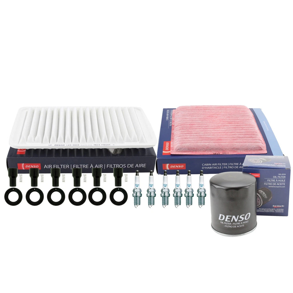 Tune Up Kit with NGK 6 Spark Plugs & Boots for Toyota 4Runner FJ Cruiser (2003–2023)