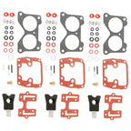 3Pcs Carb Repair Kit 439076 for Johnson Evinrude Carburetor (BRP/OMC)