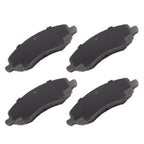 Set of 4 Front Brake Rotors with Ceramic Pads for Chrysler Jeep Compass, Patriot, Dodge Avenger
