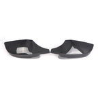 Carbon Look Mirror Cover Caps for BMW G20 G22 G23 G15 (2020–2025)