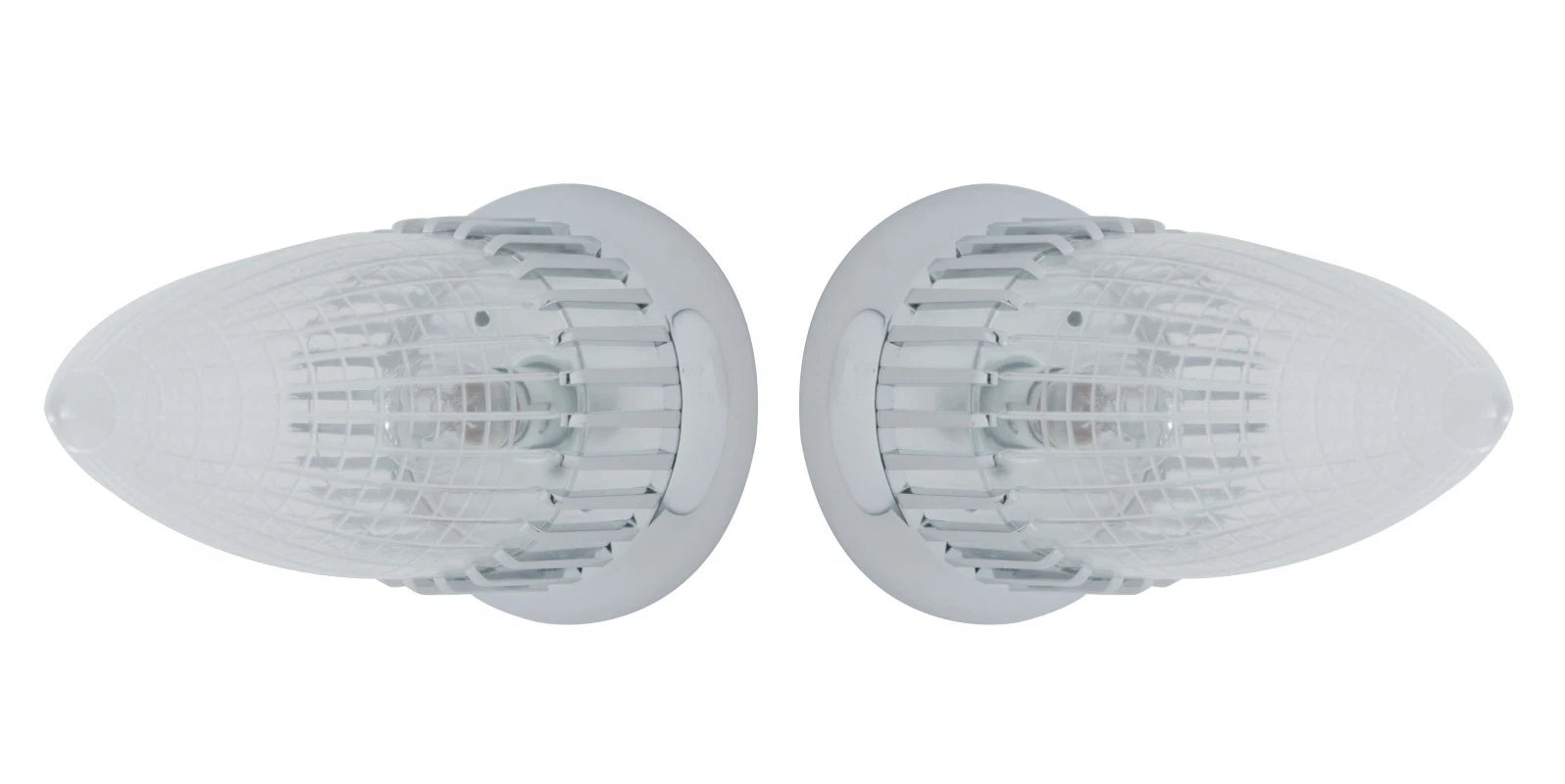 Tail Light Assembly Rear Backup Lamp Clear Lens for Cadillac (1959–1959)