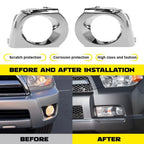 Set of 2 Fog Lamp Covers Bezels for Toyota 4Runner (2010–2013) LH+RH