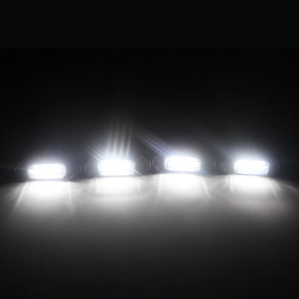 Raptor Style LED Front Grill Lights Kit for Toyota Tacoma (2016–2019)