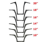 1 1/4" Rise Handlebar for Harley Sportster 883 (10" 12" 14" 16" 18" 20")
