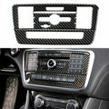 Carbon Fiber Media Control Panel Trim for Mercedes-Benz C-Class (2018–2019)