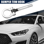 Tow Hook Screw Set for Hyundai Veloster (2012–2017) - Silver Round