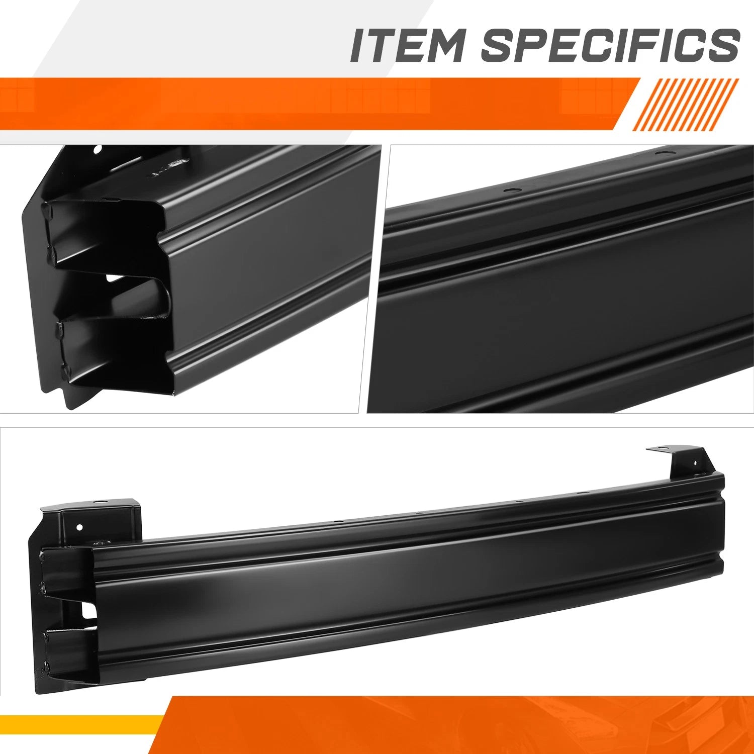 Front Upper Bumper Reinforcement Impact Absorber Bar for Chevrolet Sonic (2012–2020)