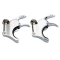 Chrome 49mm Windshield Clamps for Harley Dyna XL1200X (2006–2022)