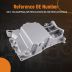 Aluminum Oil Sump Pan for Saturn Ion 2.0L (2005–2007) 264-133 GMP58A