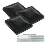 Set of 3 Roof Vent Covers for Camper RV Trailer