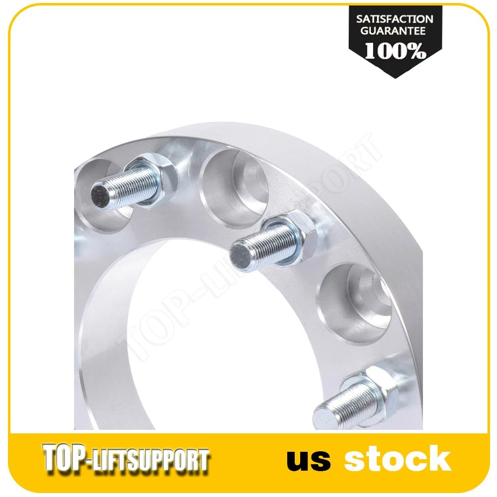 2X Wheel Spacers for Chevy Silverado 2500 HD (2011–2025) 8x180mm M14x1.5