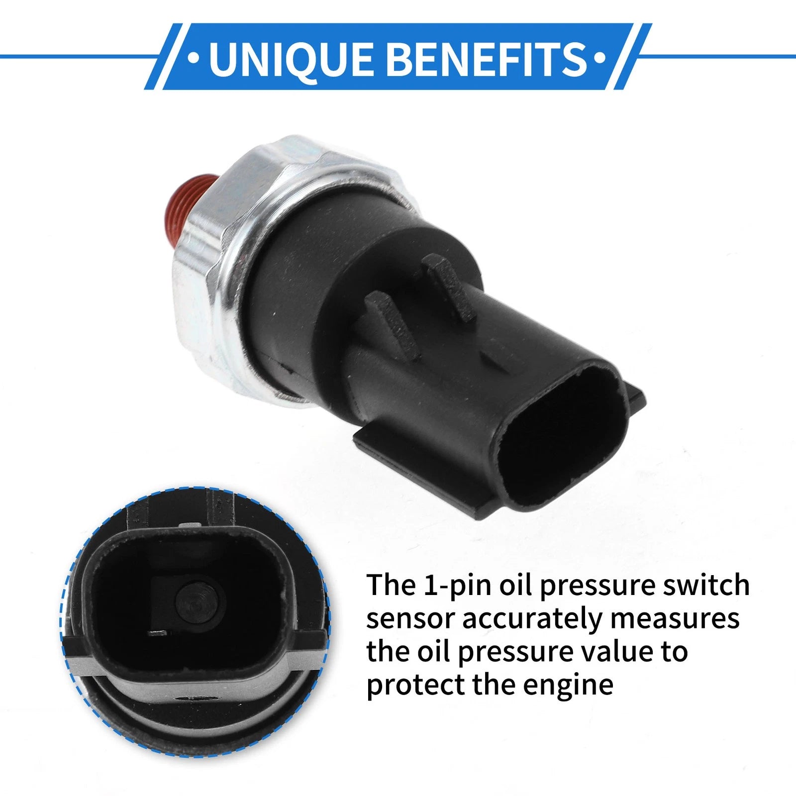 Engine Oil Pressure Sensor for Chrysler 200, Sebring, Dodge Journey (2007–2019)