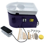 350W Electric Pottery Wheel for Art Clay Craft (9.84'' Diameter)