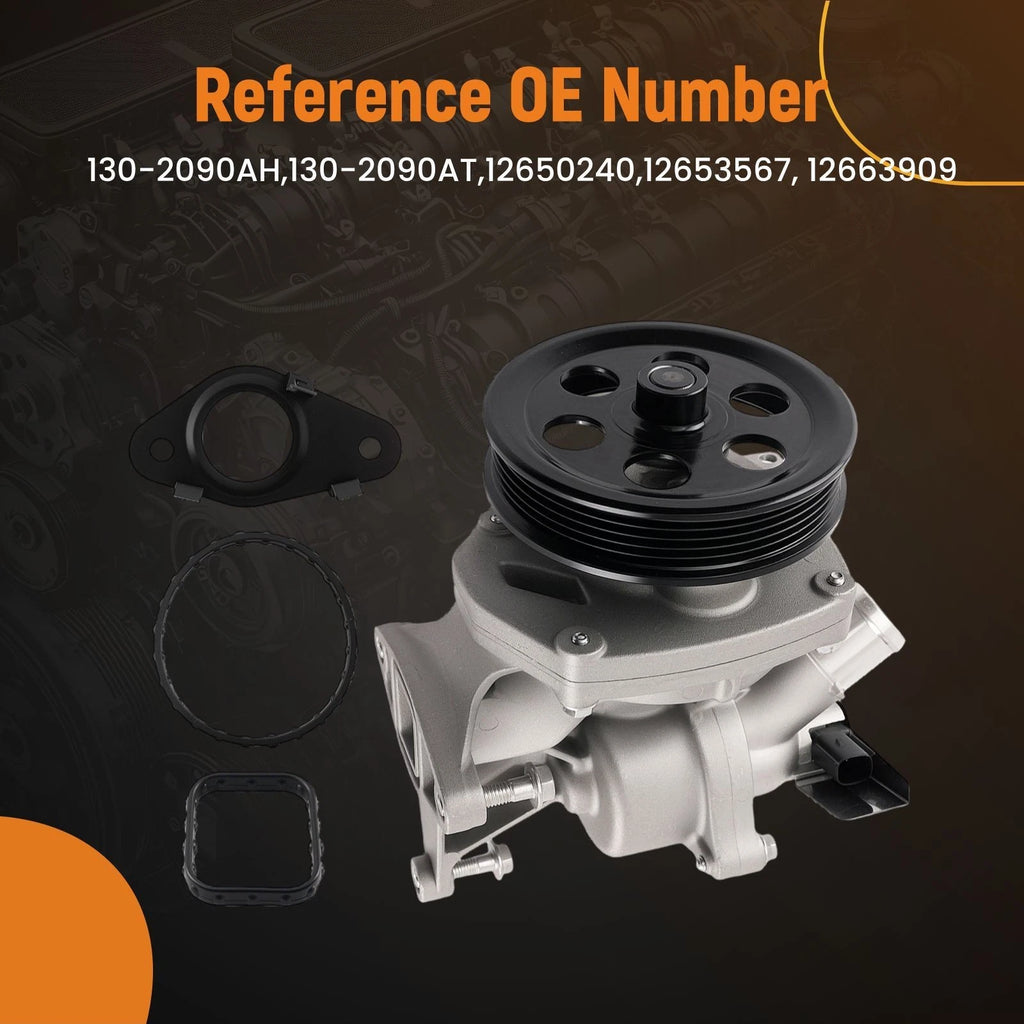 Water Pump & Thermostat for GMC Acadia/Canyon/Terrain (2015–2019) 12650240