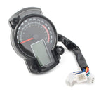 Universal LCD Digit Motorcycle Speedometer Tachometer Odometer 15000rpm