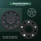 4X 15mm Hub Centric Wheel Spacers 5x4.5 for Subaru Impreza WRX STI (2005–2014)