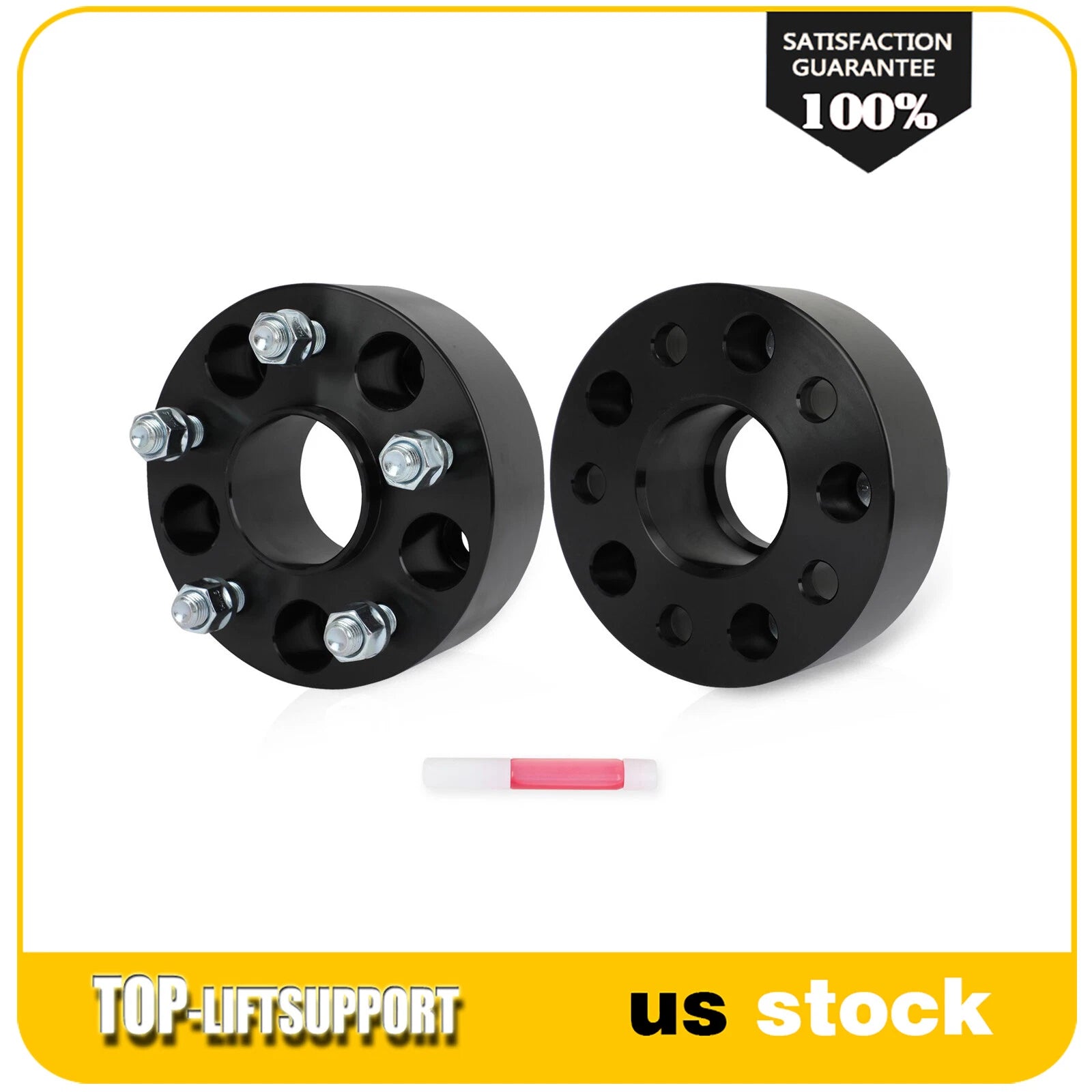 2X 2 Inch Wheel Spacers for Chevrolet Camaro, Impala, Malibu