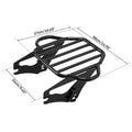 Gloss Black Detachable Luggage Rack for Harley Electra Glide (2009–2025)