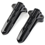 Front Lower Fork Leg Covers with LED Smoke Light for Harley FLHR FLHTK FLHX (2014–2020)